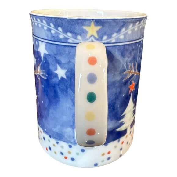 Set of 4 Noritake Epoch Mr Snowman Christmas Winter Holiday Mugs Coffee Cups - Picture 11 of 16